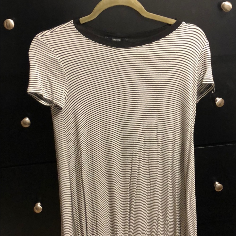 Black and white dress